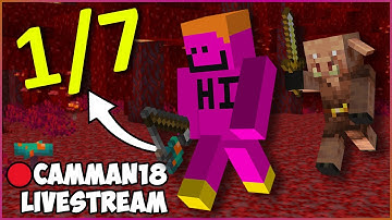 Minecraft, But I Speedrun a Random Number of Random Items camman18 Full Twitch VOD
