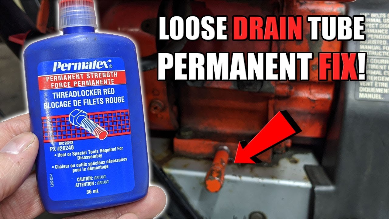 How to Fix a Loose Drain Tube Snowblower Maintenance YouTube