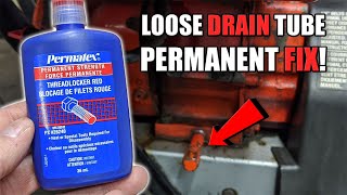How to Fix a Loose Drain Tube - Snowblower Maintenance