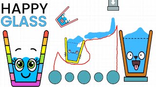 Happy Glass Gameplay Walkthrough All Level 451-485 Complete Guide And Play By Lion Studios