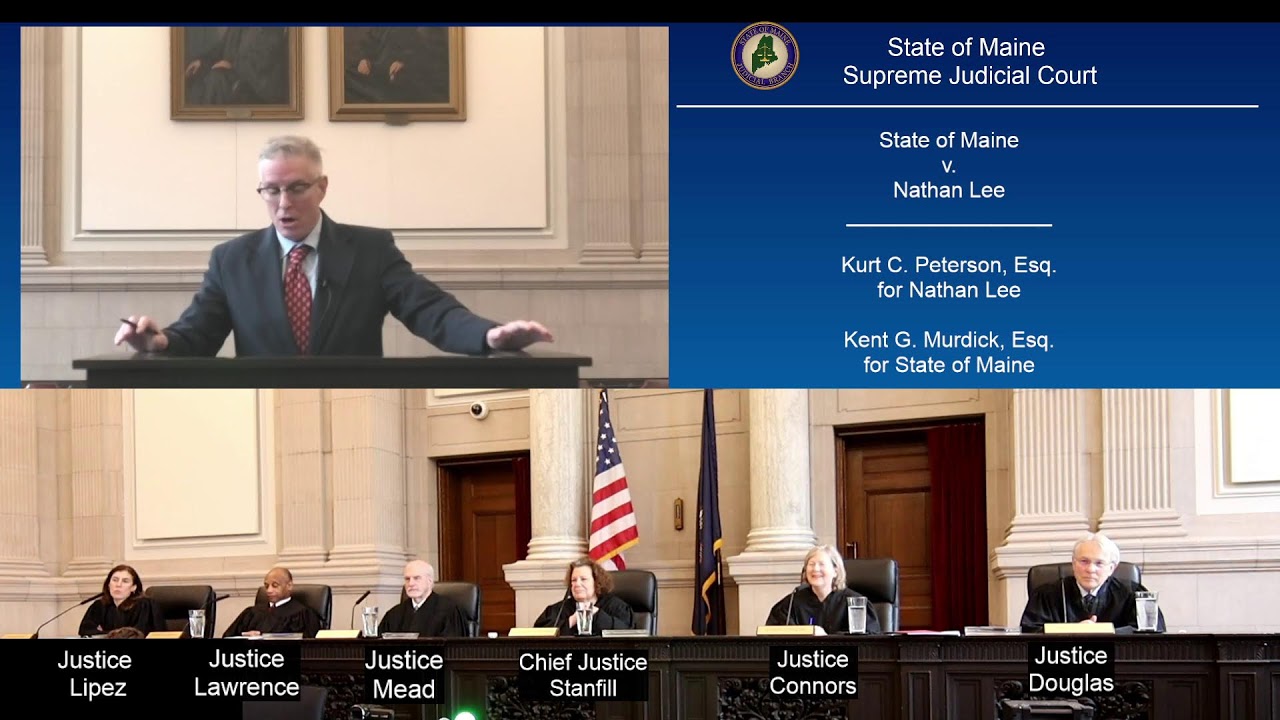 Maine Supreme Judicial Court oral arguments -- November 14, 2025 - Morning cases