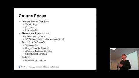 IMT2531 - Graphics Programming (Lecture 01)