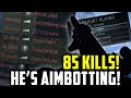 Warzone Hacker Aimbots 85 People!