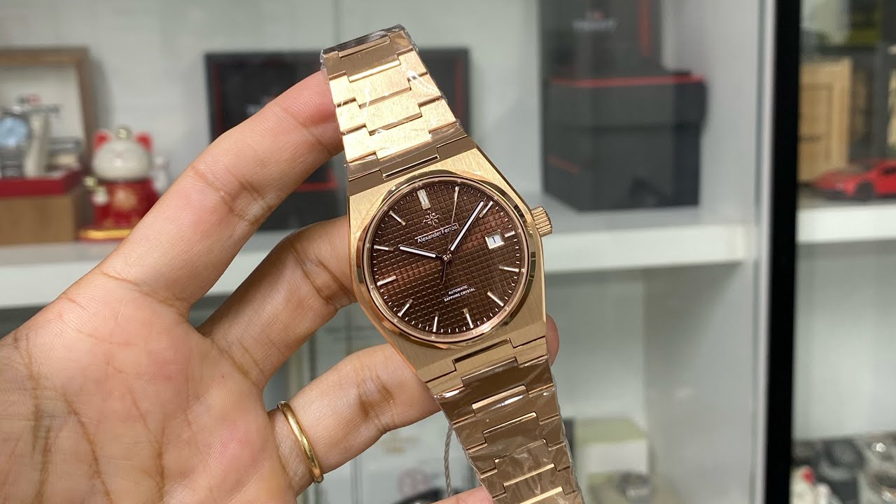 TẶNG HỘP XOAY] Đồng hồ Alexander Ferros 5052R/08 máy Miyota +