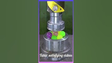 Crushing Candles  Press 🤩 #hydraulicpress #youtubeshorts #youtube #ytshorts