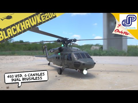 Helicoptero Blackhawk de RC y vuela 3D pero ¿vale su precio alto? DRONEPEDIA