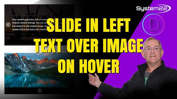 Divi Theme Tutorial Adding a Slide Left Text Over Image Effect to Your Website