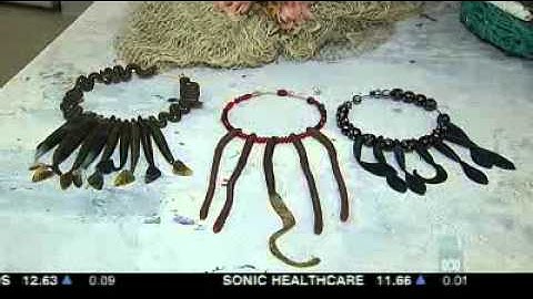 Artist transforms deadly ghost nets