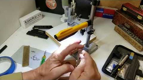 How to Replace Welded Reeds on a Lucky 13 Harmonica