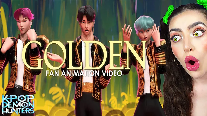 SAJA BOYS SING "GOLDEN"! (KPop Demon Hunters FAN ANIMATION)
