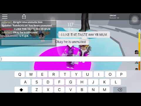 How To Mute Unmute People On Roblox Youtube - how to mute roblox players