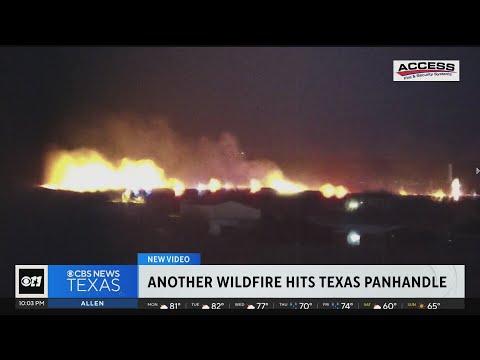 Another wildfire hits the Texas Panhandle