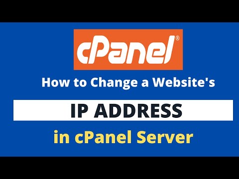 How to change  IP Address of a site in cPanel Server (Dedicated IP)