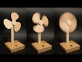 Summer craft table fan out of cardboard at home  diy crafts
