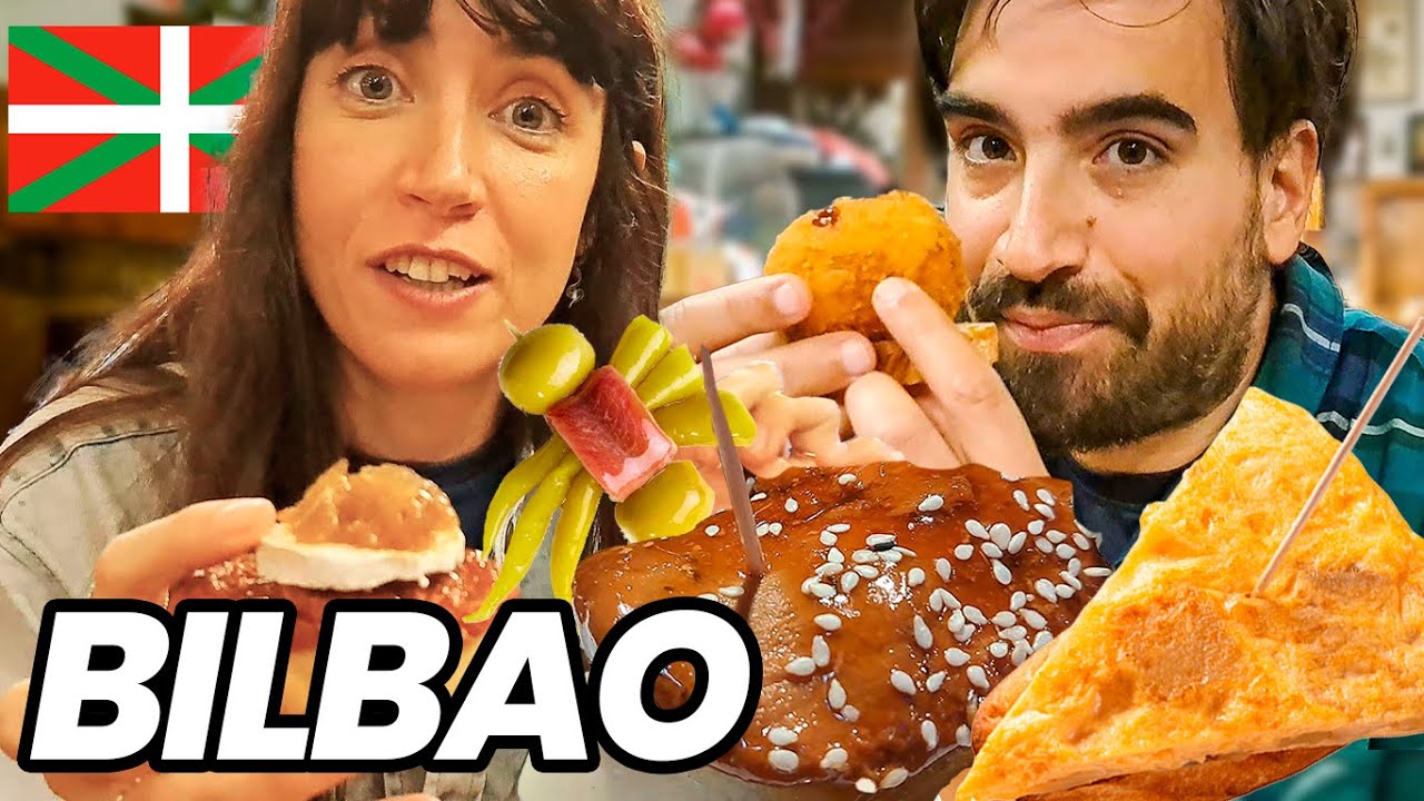 Probamos PINTXOS IRRESISTIBLES en BILBAO 🤤🇪🇸 | VUELTALMUN