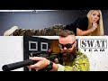 I Challenged an Actual SWAT Team to Hide and Seek in their Headquarters!