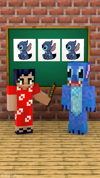 Lilo helps Stitch learn to sing! ??