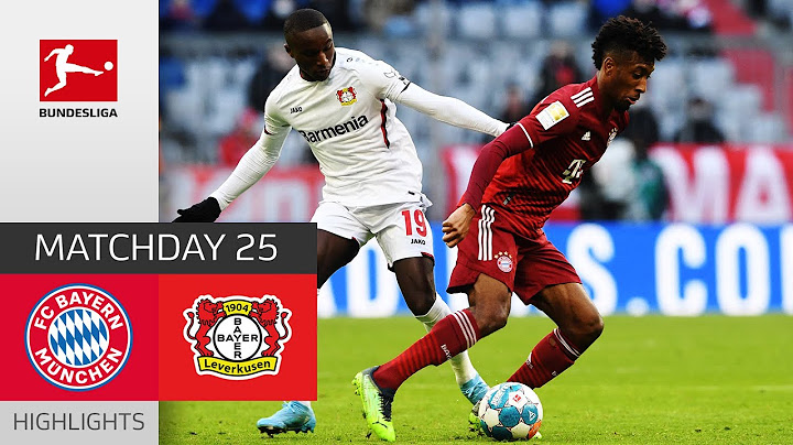 FC Bayern München - Bayer 04 Leverkusen 1-1 | Highlights | Matchday 25 – Bundesliga 2021/22