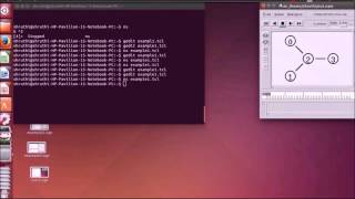 Installation and Demonstration of Ns2 in ubuntu 14.04