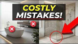 6 Bathroom Design Mistakes ROBBING You Blind