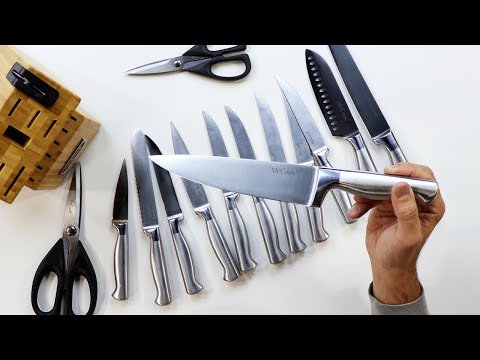 Babish 14-Piece German Steel Cutlery Set