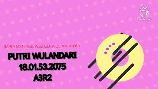 IMPLEMENTASI WEB SERVICE BERBASIS REST API KE ANDROID STUDIO DAN WEB REST CLIENT