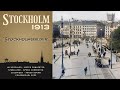 Stockholm 1913 stockholmsbilder  remastered 4k 60fps