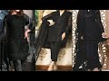 black fancy dresses2021/ 2022 | black dress designs pakistani | latest black party wear dress