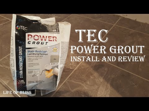 Tec Power Grout Review Basement Build 14 Youtube