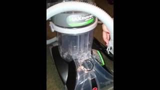 Hoover extract dual V carpet washer..hose connection