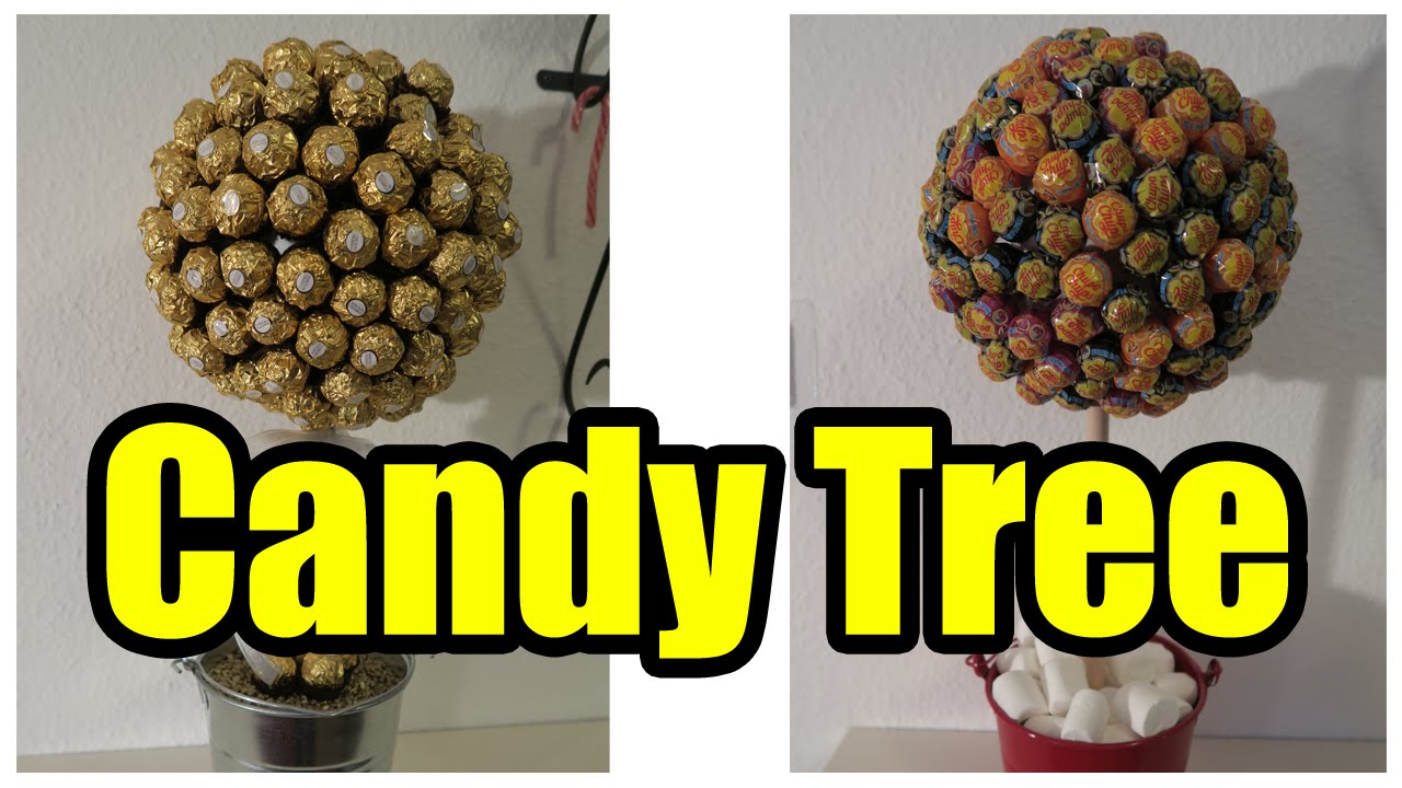 Naschbaum Basteln Candy Tree Selber Machen Diy Vlog 138 Pommes Man Youtube
