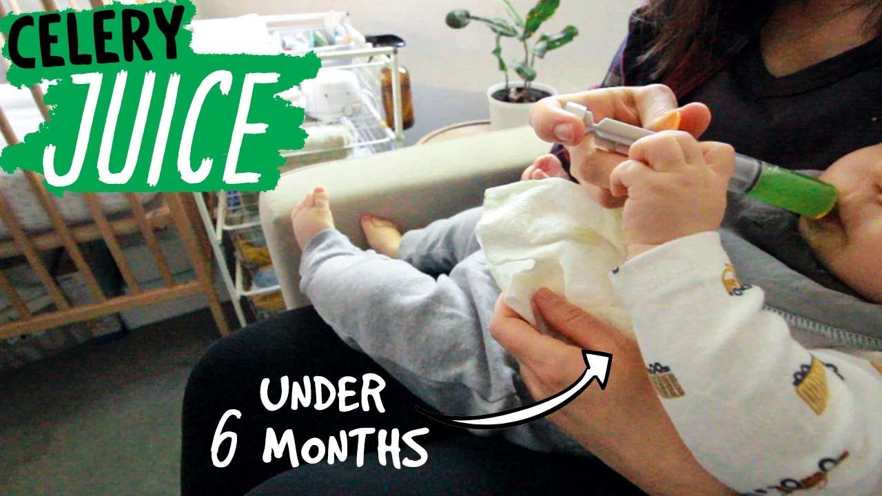 Can Babies Under 6 Months Drink Celery Juice? Dosage Amounts, Benefits