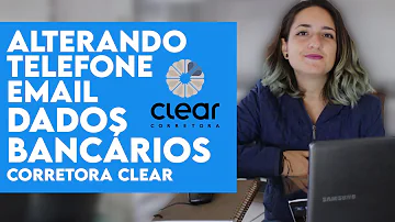 Como alterar dados cadastrais Clear?