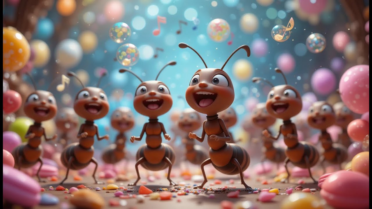 The Ant Parade Marched Through Sugar Hills | Fun Rhyme Kids | Nursery Rhymes & Songs for Children