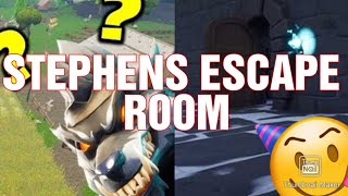 STEPHENS ESCAPE ROOM.(tutorial)