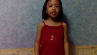 Chloe recites Andres Bonifacio poem