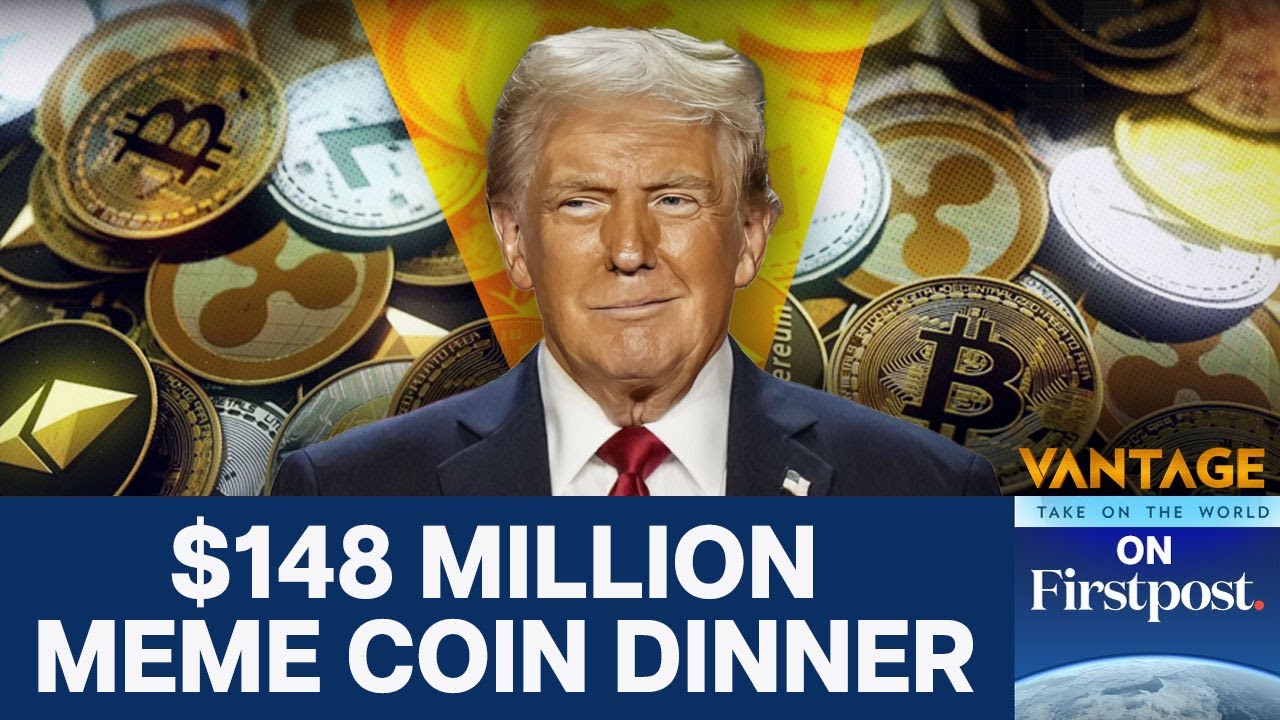 Trump’s Meme Coin Gala Sparks Outrage | Vantage on Firstpost | N18G