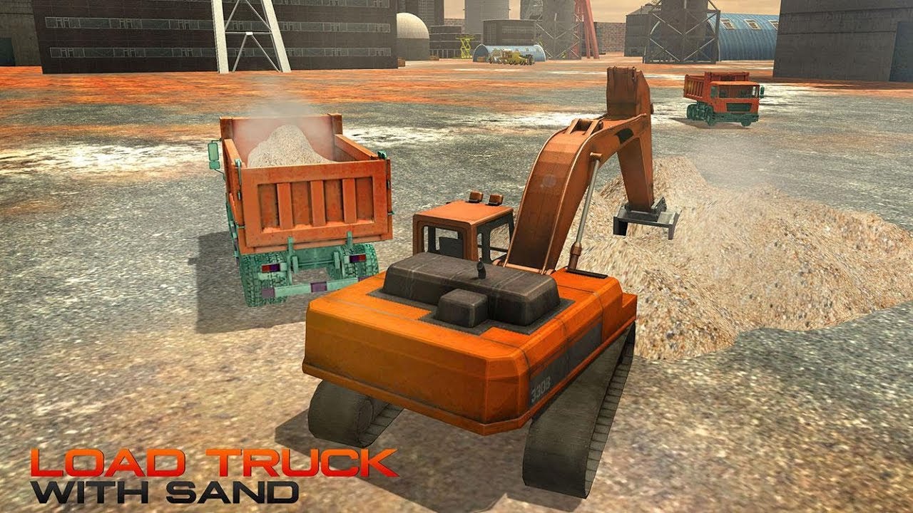 Sand Excavator Road Build & Construction Simulator Android Gameplay