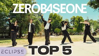 kpop In Public Zerobaseone  top 5 One Take Dance Cover By Eclipse San Francisco
