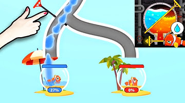 Water Puzzle Rescue Fish Levels 1-11 | Today