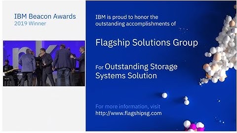 Mark Wyllie - IBM Beacon Award for Outstanding Storage Solutions