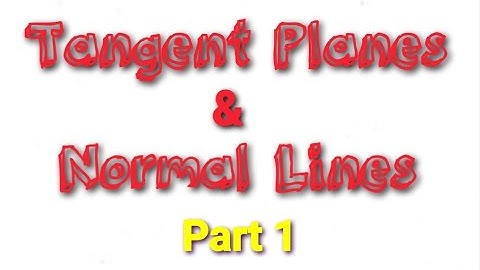 Section 9.6 / Geometric Interpretation of the Gradient Vector: Two and Three Variable Functions