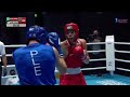 YERNUR SUYUNBAY (KAZ) vs RAHMAN HAMZA YASEEN (PLE) - Asian Youth Boxing Championships 2021