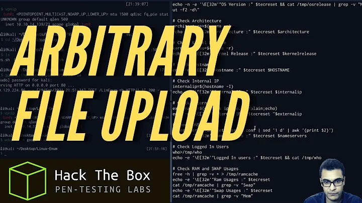 HackTheBox Nibbles - Exploiting Arbitrary File Upload