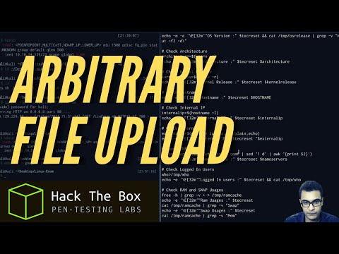 HackTheBox Nibbles - Exploiting Arbitrary File Upload