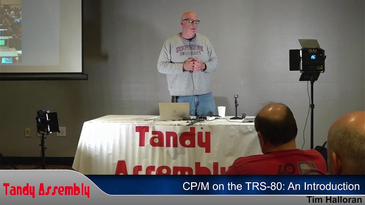 Tandy Assembly 2025 Tech Talk - CP/M on the TRS-80: An Introduction