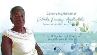 Celebrating The Life of Valrita Eunicey Applewhite