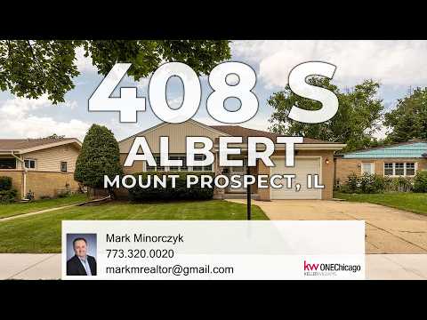 408 South Albert Street, Mount Prospect, IL home video tour