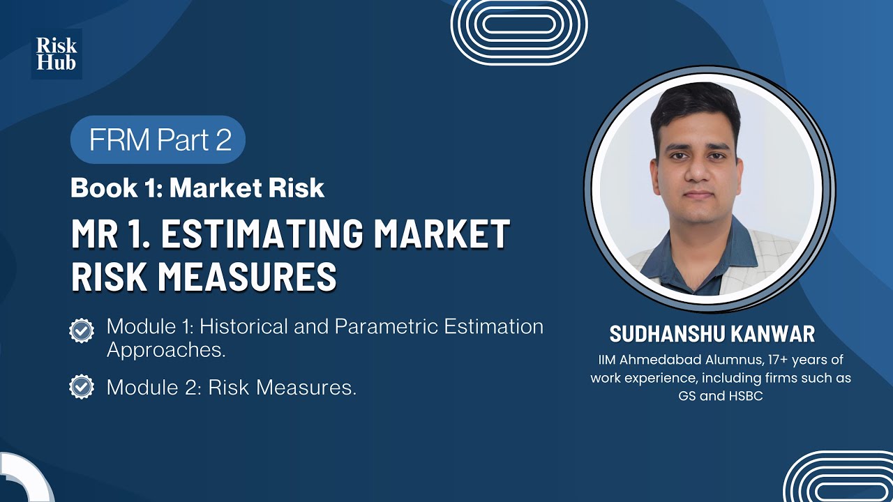 FRM Part 2: MR 1. Estimating Market Risk Measures - YouTube