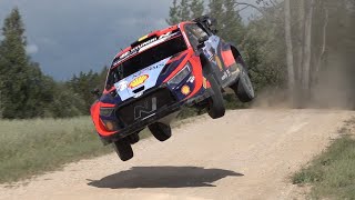 WRC Rally Estonia 2023 - BIG JUMPS & FLAT OUT